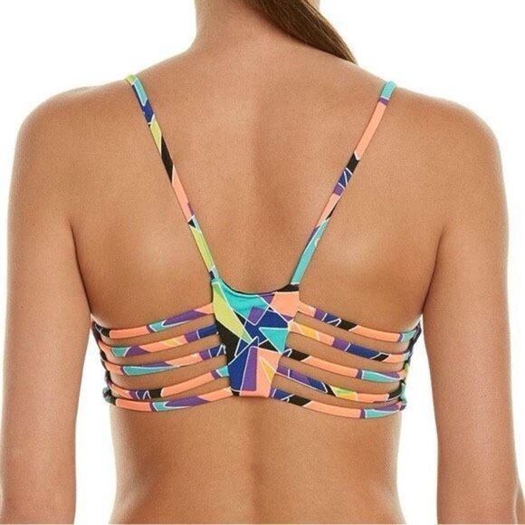 ✨Sole East Multicolored Rincón Bikini Top✨ - Picture 2 of 7